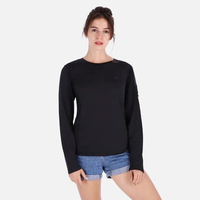 Women's Long Sleeve Quick Dry shirt - Black