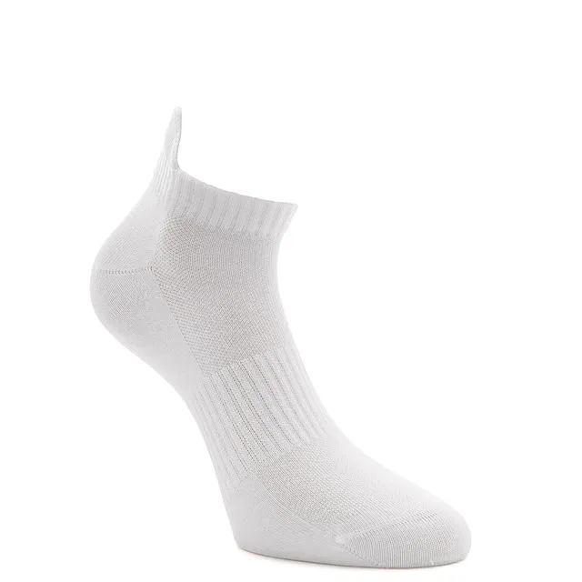 Breathable ankle socks - WHITE - SIZE 43/46