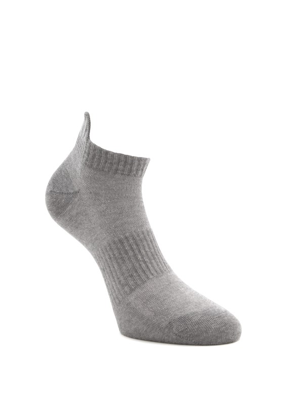 Breathable ankle socks - GREY - SIZE 35/38