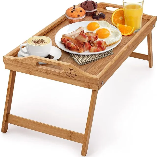 Bamboo Breakfast in Bed Tray Table