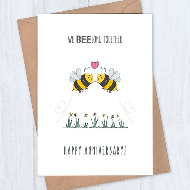 BEElong Together Anniversary Card