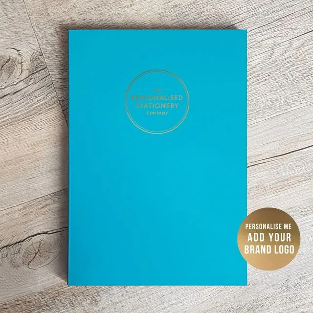 Personalised A5 Notebook | Teal