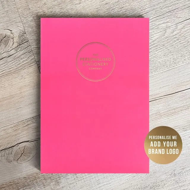 Personalised A5 Notebook | Magenta