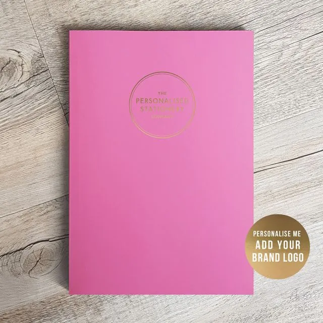 Personalised A5 Notebook | Rose