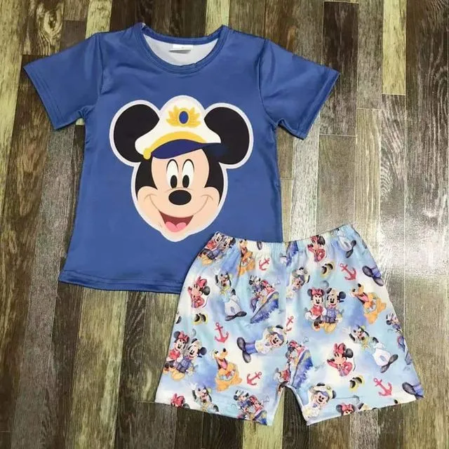 Captian Mouse Youth Short Set *See Shipping Policy*