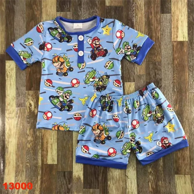 Mario Bros Youth Pajama Set *See Shipping Policy*