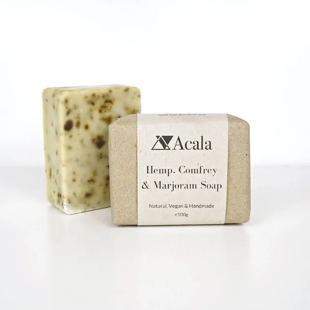 NEW Hemp, Comfrey & Marjoram Soap from Acala
