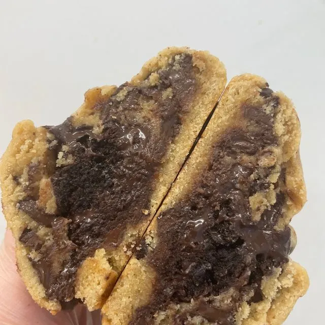 Brownie Stuffed Cookie