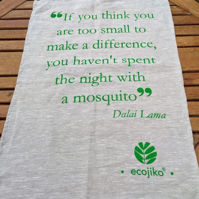 Linen Eco Gift Tea Towel, Sustainable Kitchen Cloth