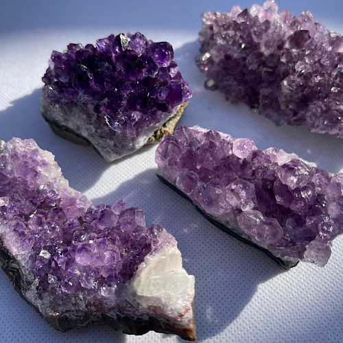 Amethyst set of four pieces