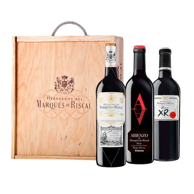 Rioja red wine Marqués de Riscal - Case of 3 bottles