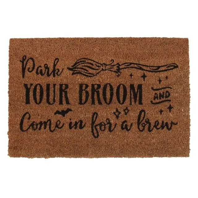 Natural Park Your Broom Doormat