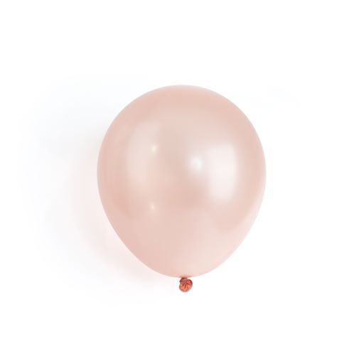 12 INCH MATTE ROSE GOLD LATEX BALLOONS PACK OF 50