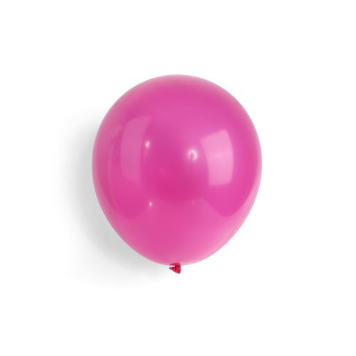 12 INCH MATTE HOT PINK LATEX BALLOONS PACK OF 10