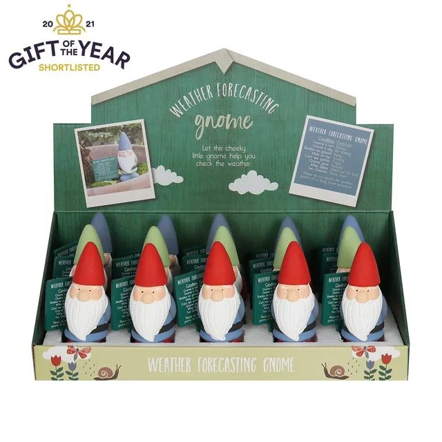 Terracotta Weather Forecasting Gnome - Pack of 15