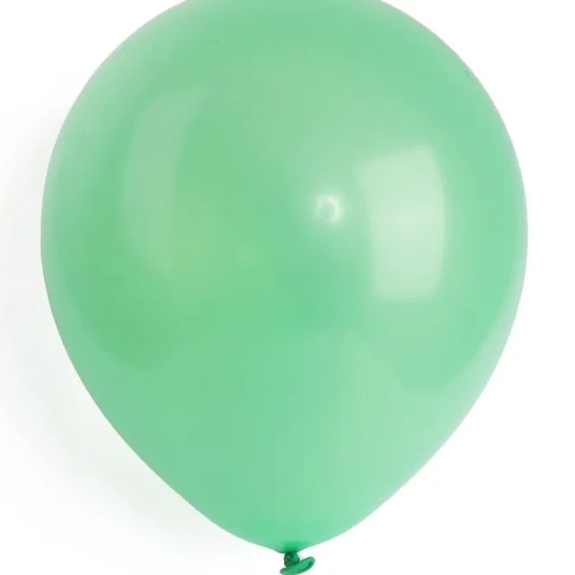 12 INCH MATTE EVERGREEN LATEX BALLOONS PACK OF 50