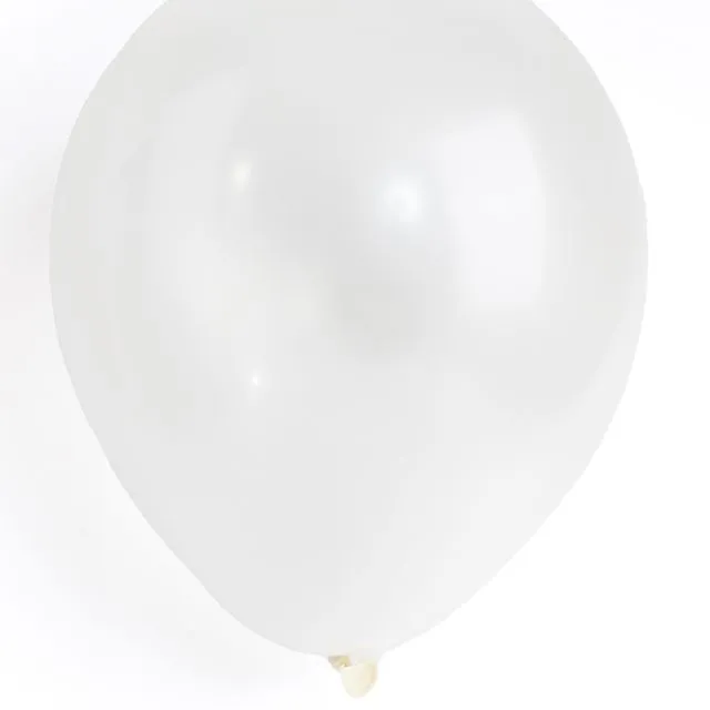 12 INCH MATTE IVORY LATEX BALLOONS PACK OF 50