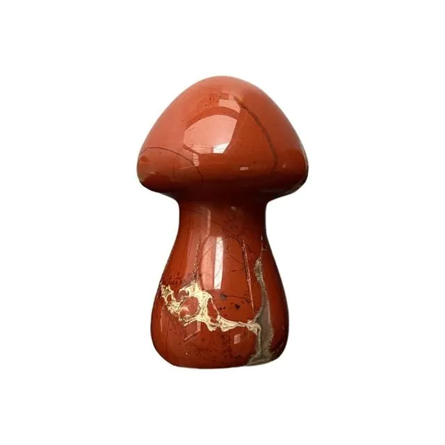 Red Jasper Mushroom 3.5cm