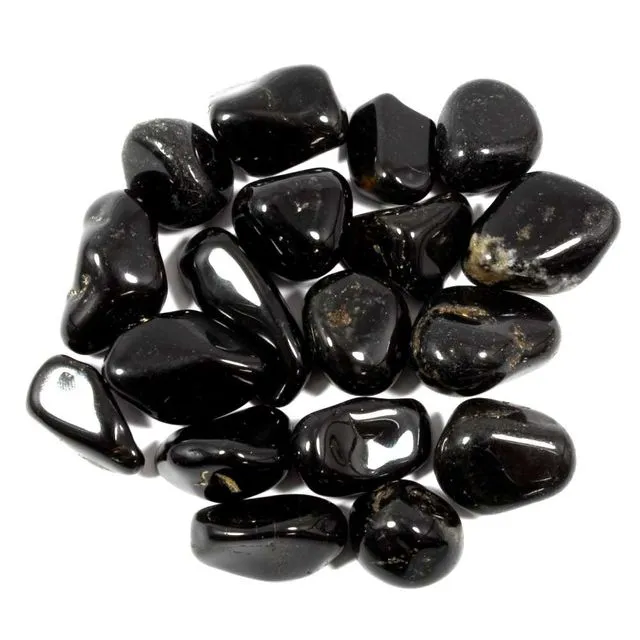 Black Onyx Polished Tumblestone Healing Crystals