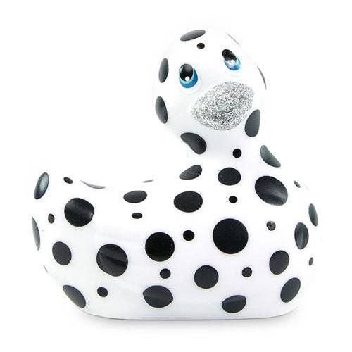 I Rub My Duckie 2.0 - Vibrating Duck - Black and White