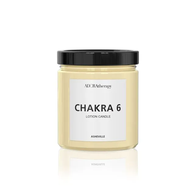 CHAKRA HEALING LOTION CANDLE NUMBER 6