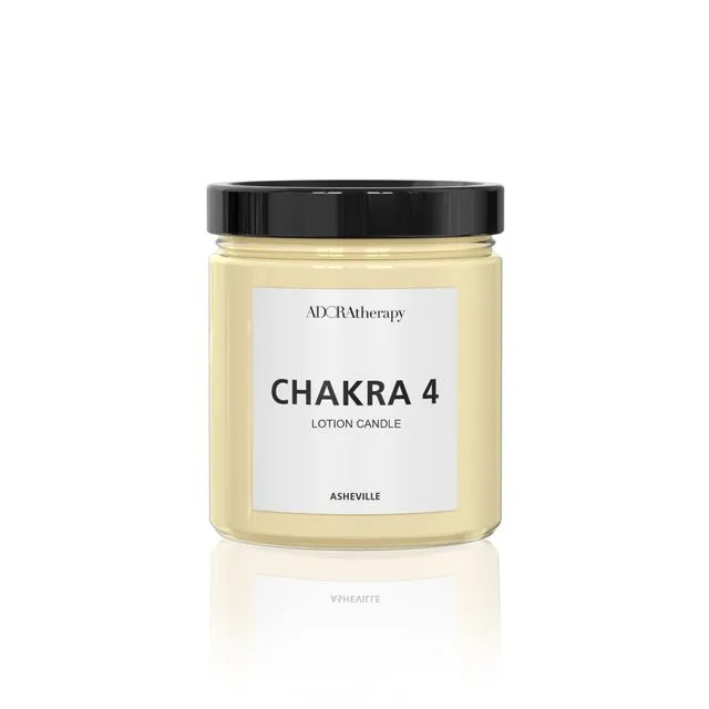 CHAKRA HEALING LOTION CANDLE NUMBER 4
