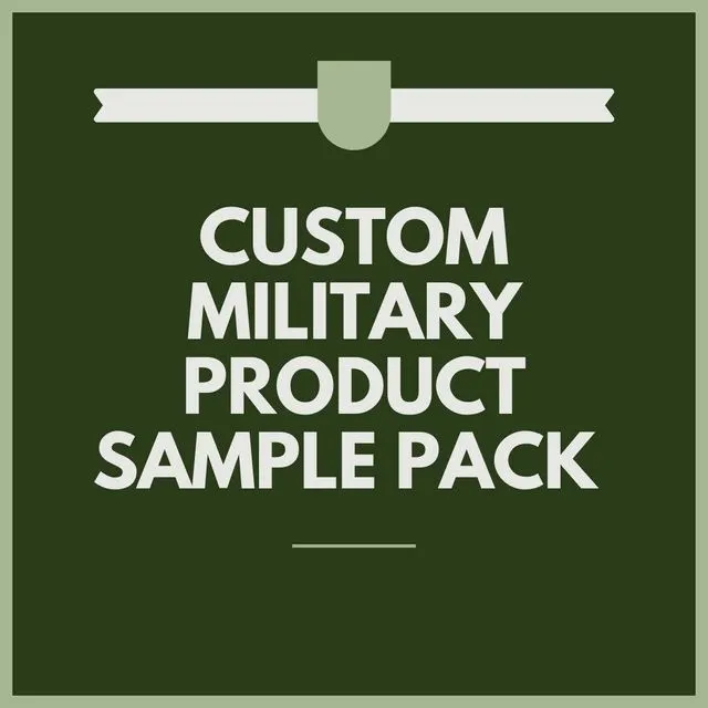 Custom Military Product Sample Pack