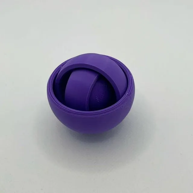 Gyroscope Fidget Spinner - Purple