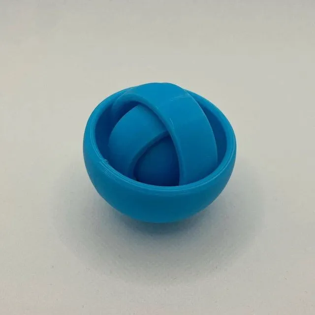 Gyroscope Fidget Spinner - Light Blue