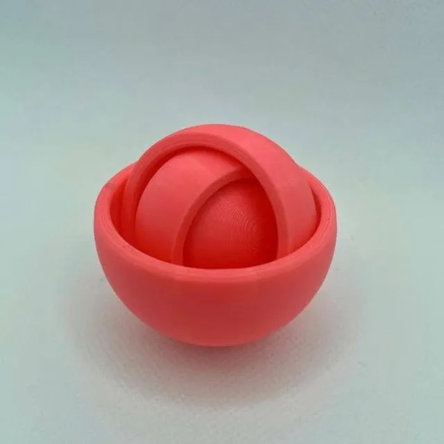 Gyroscope Fidget Spinner - Hot Pink