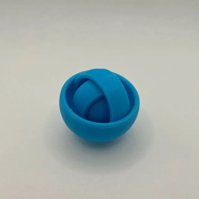 Gyroscope Fidget Spinner - Light Blue