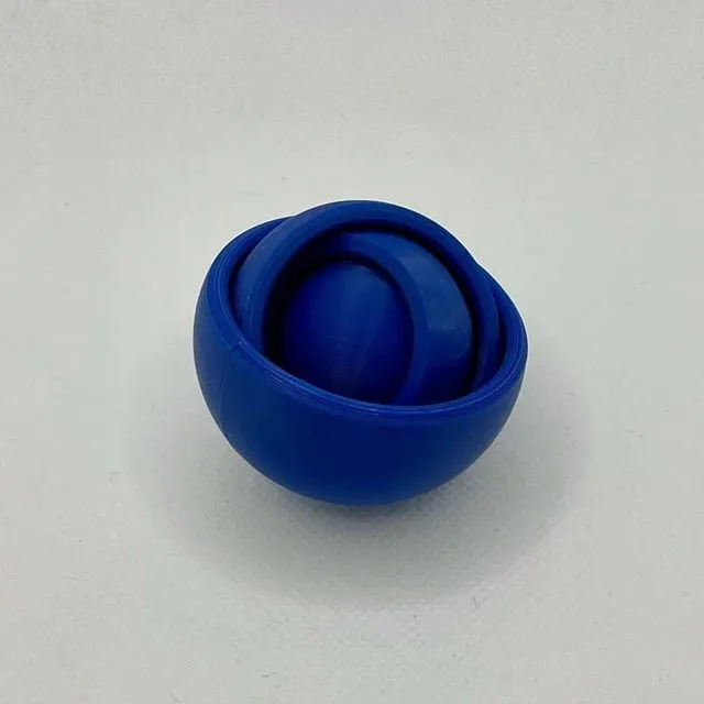 Gyroscope Fidget Spinner - Dark Blue