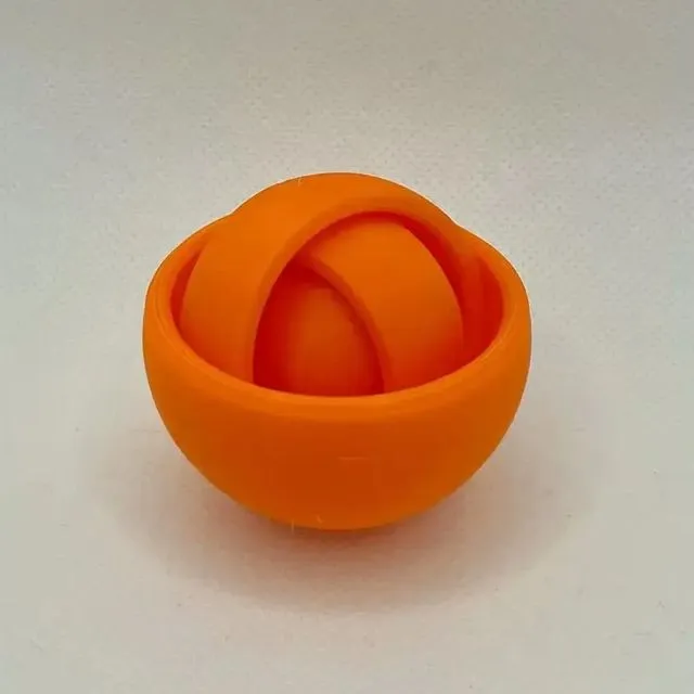 Gyroscope Fidget Spinner - Orange