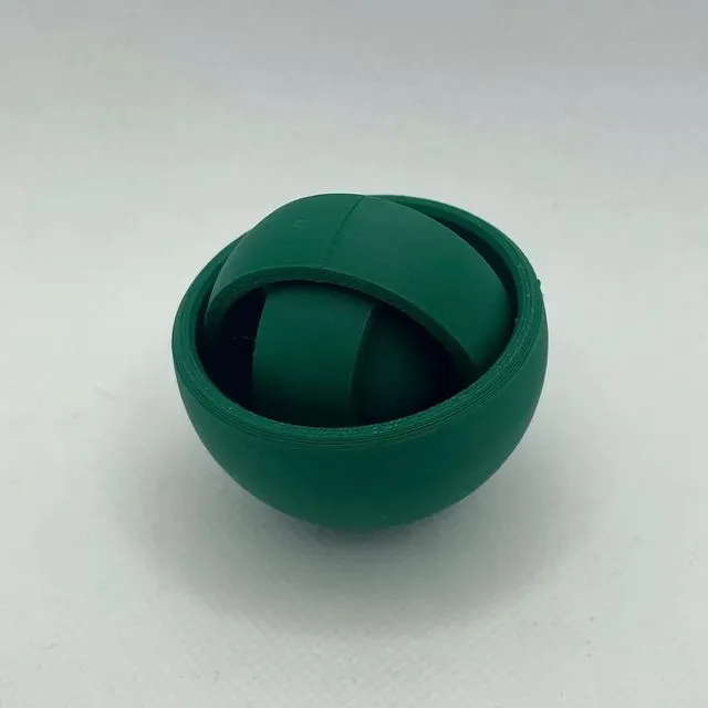 Gyroscope Fidget Spinner - Dark Green