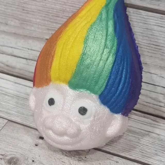 Rainbow Troll Bath Bomb