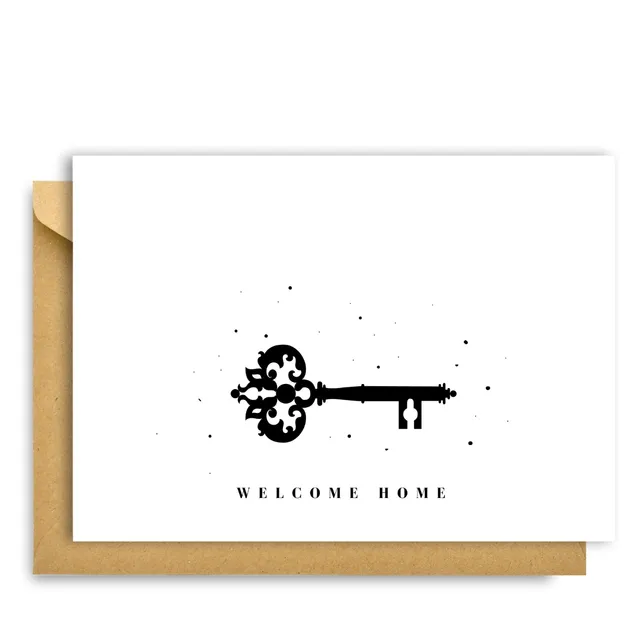 WELCOME HOME CARD