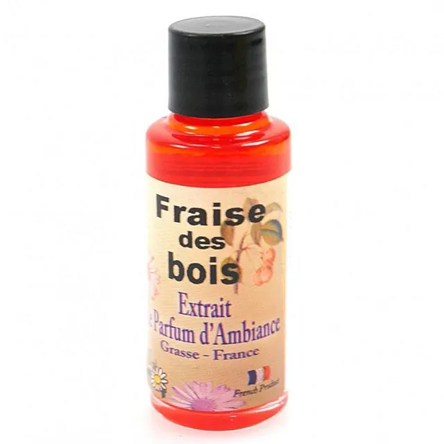 Extrait de Parfum – Fraise des Bois – 15ml - Made in France – Adapté à la Diffusion