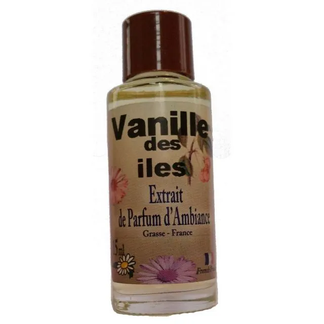 Extrait de Parfum – Vanille – 15ml - Made in France – Adapté à la Diffusion