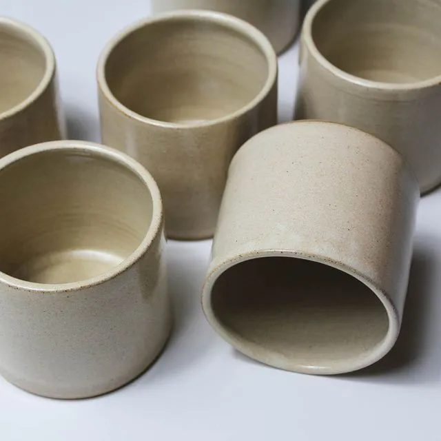 Mini Sand Handmade Ceramic Plant Pot