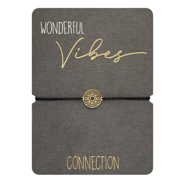 Bracelet - Wonderful Vibes - gold - Connection 606495