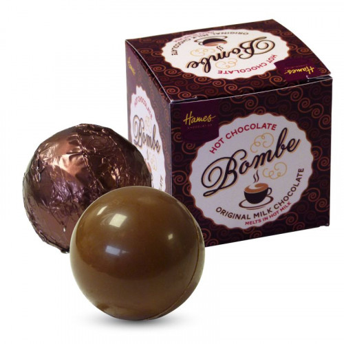 Hames Hot Chocolate Bombe-Milk 40g Outer of 12