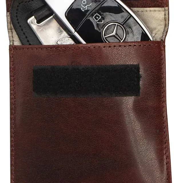 Leather Key Pouch - 4829