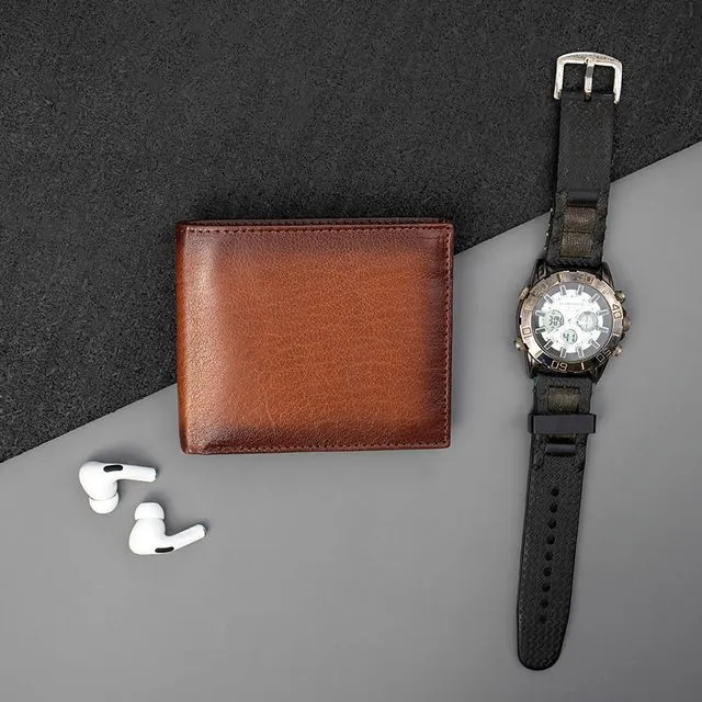 Carlton Slim Leather Wallet - 4183