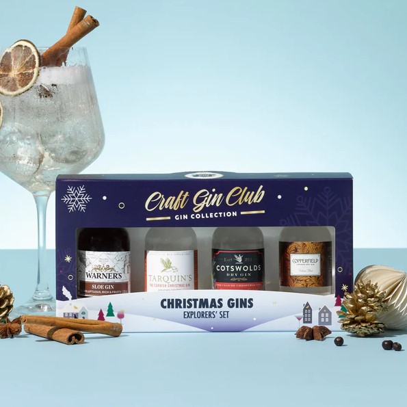 Craft Gin Club Explorers' Set CHRISTMAS GINS