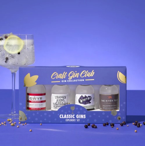Craft Gin Club Explorers' Set CLASSIC GINS