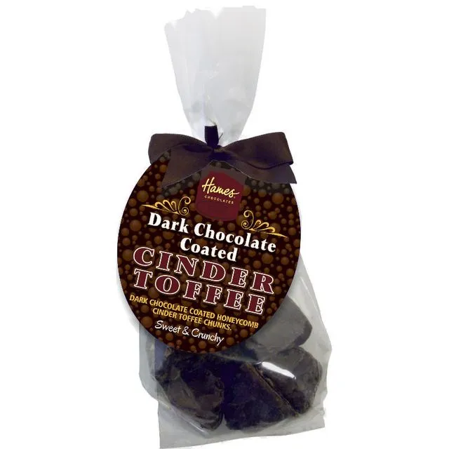 Dark Chocolate Covered Cinder Toffee 130g Outer of 12