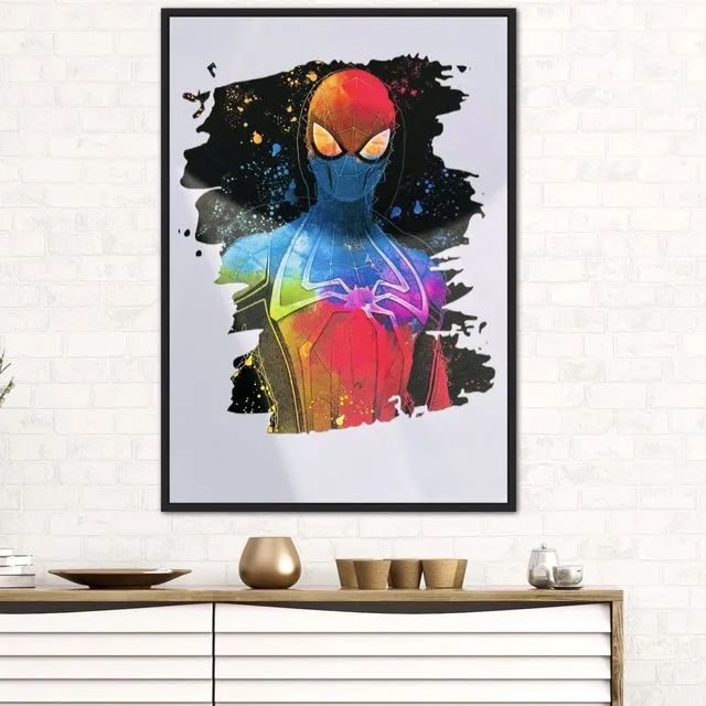 Colourful Spider-Man Print