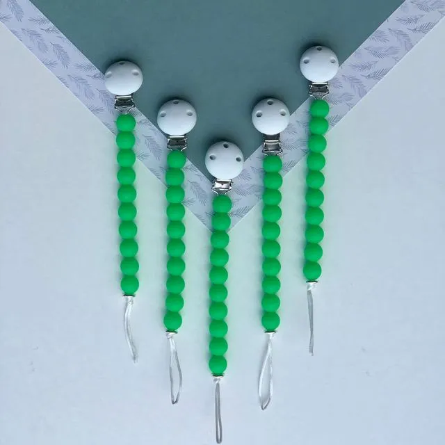 Dummy Clip - White/Neon Green