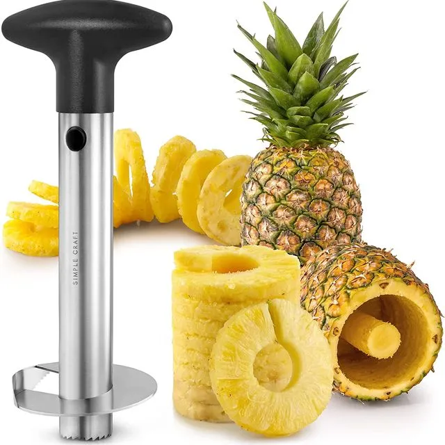 Simple Craft Stainless Steel Pineapple Corer and Slicer