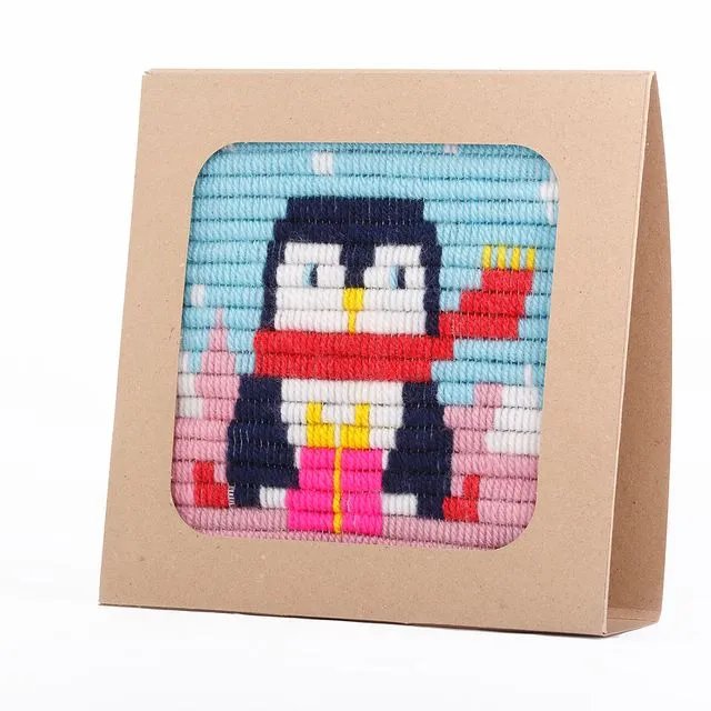 Penguin Needlepoint Kit